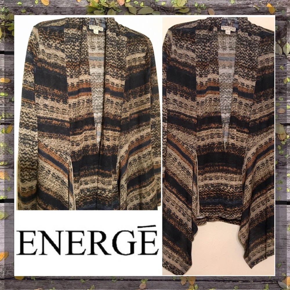 ENERGE Knit Cardigan.   NWOT
